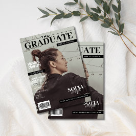 数学エンジニアリング雑誌の写真卒業 招待状