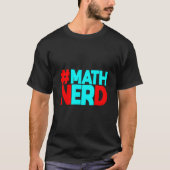 数学オタク Tシャツ (正面)