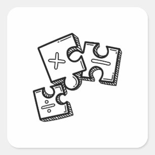 数学カッコいいゲーム スクエアシール