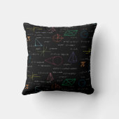 数学カラフル方程式の数式 クッション (裏面)