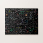 数学カラフル方程式の数式 ジグソーパズル (横)