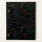 数学カラフル方程式の数式 プランナー手帳 (裏面)