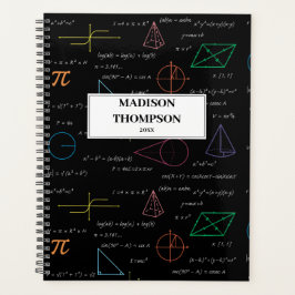 数学カラフル方程式の数式 プランナー手帳