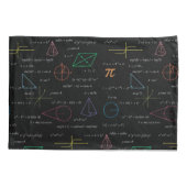 数学カラフル方程式の数式 枕カバー (裏面-左)