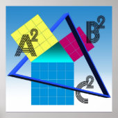 数学カラフル ポスター (正面)