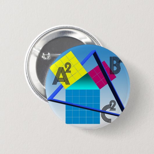 数学カラフル 缶バッジ (正面&裏面)