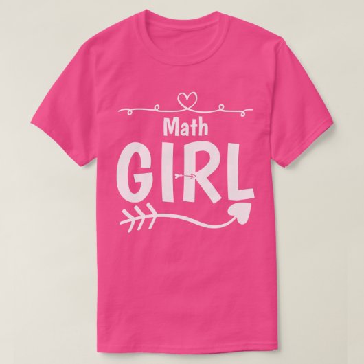 数学ガール Tシャツ (デザイン正面)
