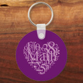 数学キーチェーンが大好き キーホルダー (正面)