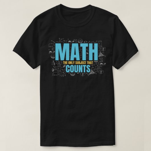数学ギフト高校の数学日 Tシャツ (デザイン正面)