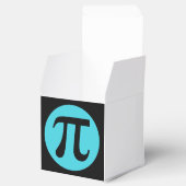 数学ギークのPi記号、黒の青 フェイバーボックス (オープン)