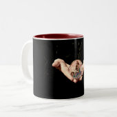 数学クリスタル・ボール ツートーンマグカップ (正面左)