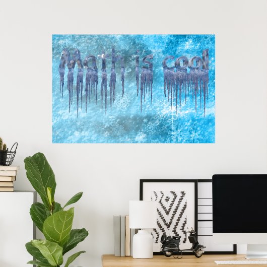 数学クール: ポスター (ホームオフィス)