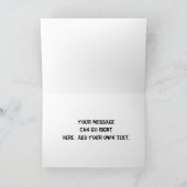 数学グリーティングカード カード (内部)