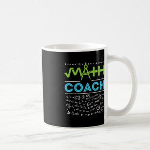 数学コーチ先生評価新学期 コーヒーマグカップ
