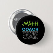 数学コーチ教師感謝の気持ちを伝える バックトゥスクール 缶バッジ (正面&裏面)