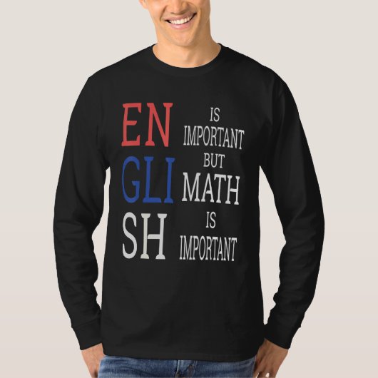 数学サイエンスおたく先生アイディア誕生日 Tシャツ (正面)