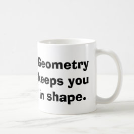 数学ジオメトリマグ コーヒーマグカップ