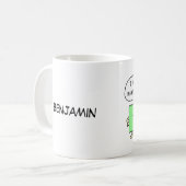 数学ジョークマグカスタム数学マグ数学先生ギフト コーヒーマグカップ (正面左)