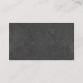 数学チュータープロフェッショナルレッドアップル&シャルボード 名刺 (裏面)