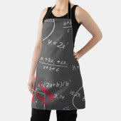 数学チョークボード 恋するクッキングと数学 エプロン (インサイチュ)