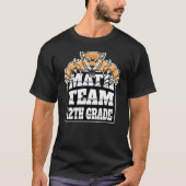 数学チーム先生12年生ジャガーパン Tシャツ (正面)