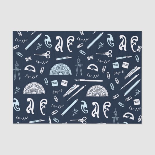 数学ティッシュペーパー 薄葉紙 (正面)