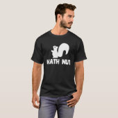 数学ナットおもしろい新学期かわいいプンアニマルスクイ Tシャツ (正面フル)