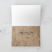 数学ハおもしろいッピーファーザーズデイ代数方程式 カード (内部)