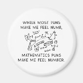 数学パン マグネット (正面)