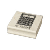 数学パーソナライズされた先生スクールカリキュレータスタンプ ラバースタンプ (スタンプ)