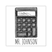 数学パーソナライズされた先生スクールカリキュレータスタンプ ラバースタンプ (インプリント)