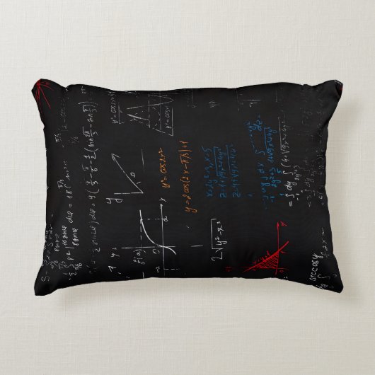 数学ピロー アクセントクッション (正面)