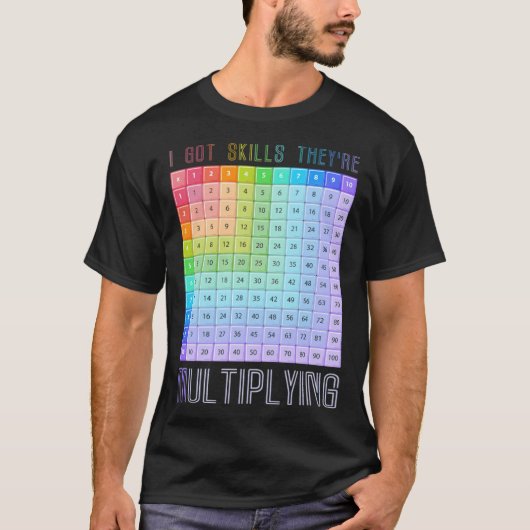 数学ファンの動物のための数学の贈り物 Tシャツ (正面)