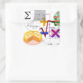 数学フォーミュラ物理スクール スクエアシール (バッグ)