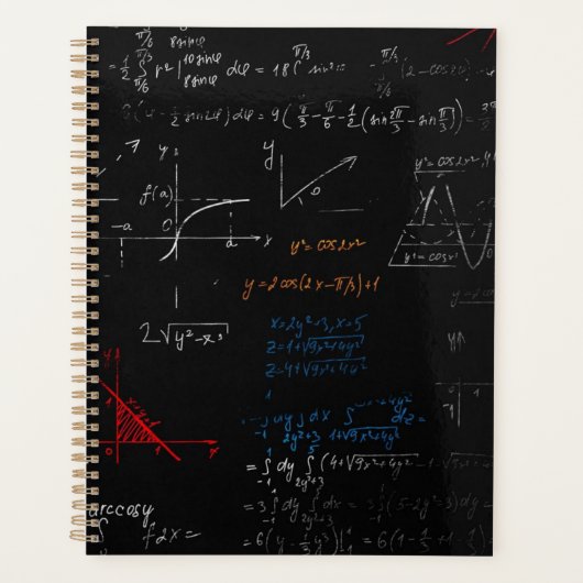 数学プランナー プランナー手帳 (正面)