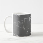 数学マグ コーヒーマグカップ (左)