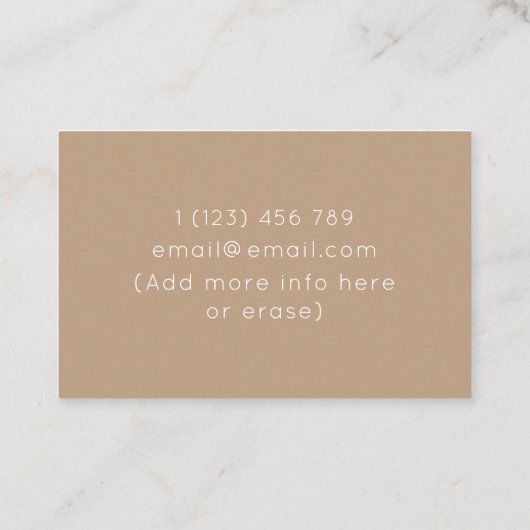 数学モダン教師先生ブックスメガネおもしろい 名刺 (裏面)