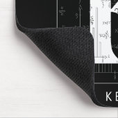 数学モノグラム – 文字K マウスパッド (コーナー)