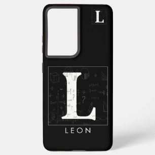数学モノグラム – 文字L SAMSUNG GALAXY S21+ケース