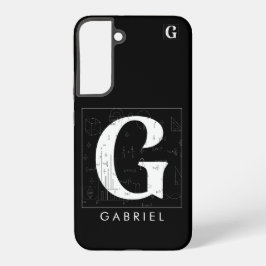 数学モノグラム - G SAMSUNG GALAXY S22+ケース