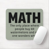 数学ユーモア マウスパッド (マウス)