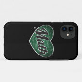 数学レトロハートBlackboard Love Case-Mate iPhoneケース (裏面(横))