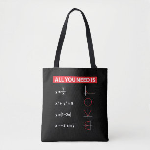 数学代数数学先生ギフトアイディア トートバッグ
