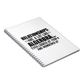 数学代数 |数学者の数学ギフト ノートブック (右側)