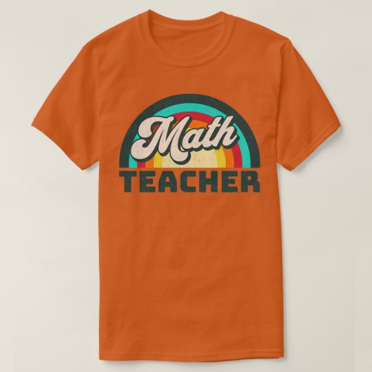 数学先生おもしろい先生数学先生ギフト教え Tシャツ (デザイン正面)