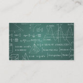 数学先生のプライベートレッスン 名刺 (裏面)