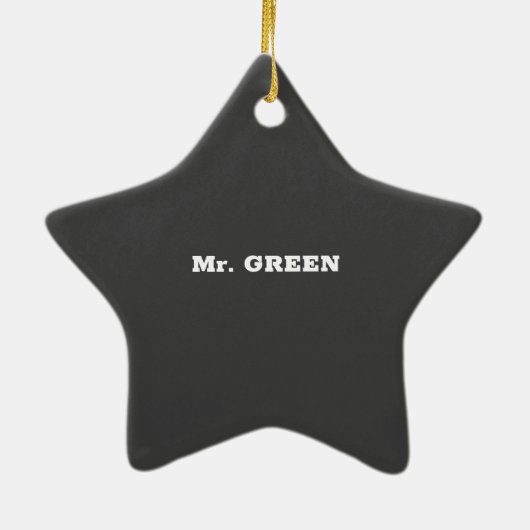 数学先生の感謝の日素晴らし, セラミックオーナメント (裏面)