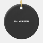 数学先生の感謝の日素晴らし, セラミックオーナメント (裏面)