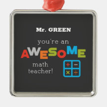 数学先生の感謝の日素晴らし,