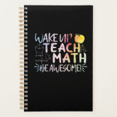 数学先生の評価 – 素晴らし Be プランナー手帳 (正面)